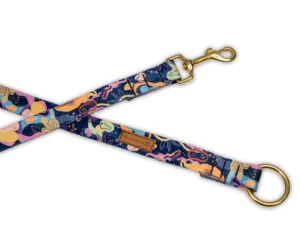 Smycz Dopinana Pojedyńcza Pstrokata DOBRANOCKA